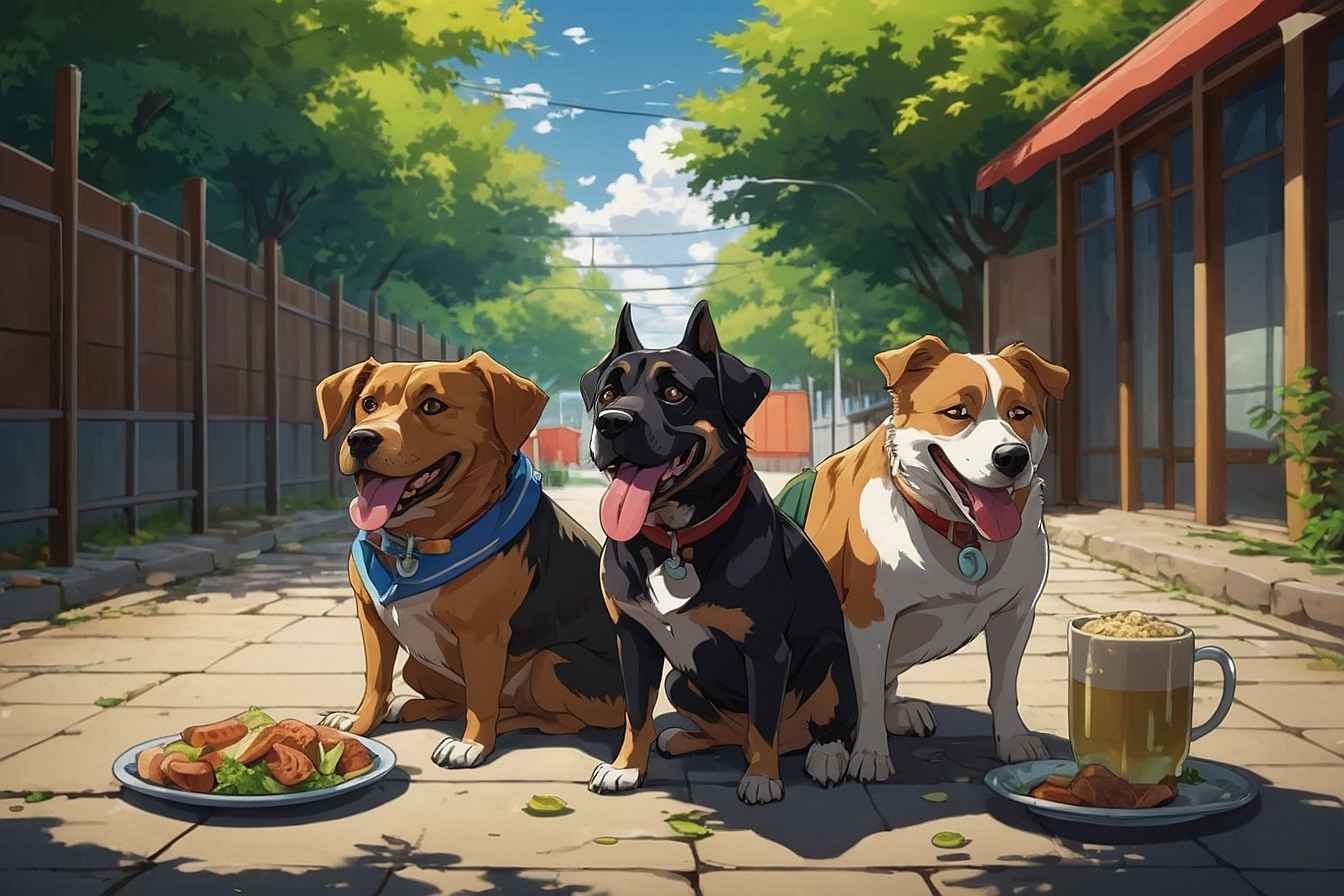 dürfen hunde kaki essen